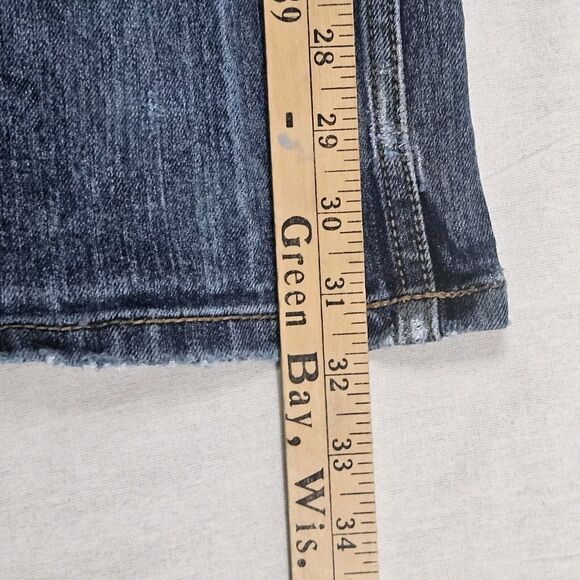 Ariat Jeans 34x32 Blue Denim Boot Cut Relaxed Fit M4 Rebar Loop Lock Work Wear - Picture 11 of 13